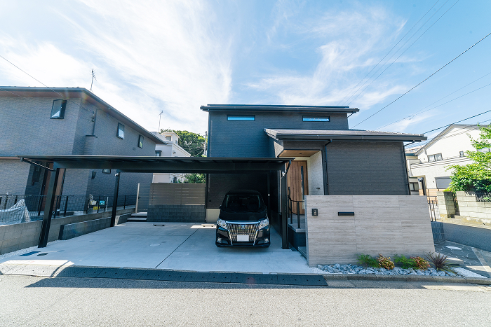 住宅と外構を一体で考えるイメージ画像