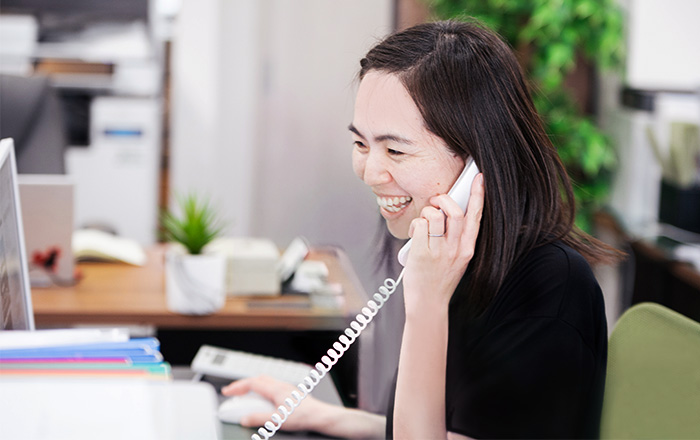 相談している様子